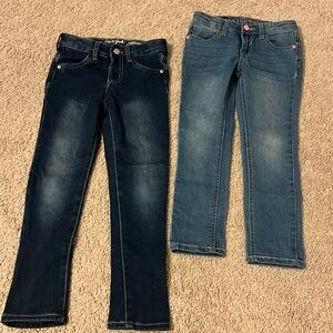 Lot of 2 Girls skinny jeans